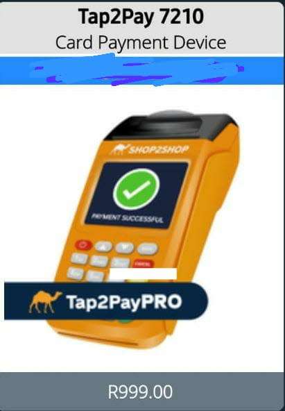 tap 2 pay card machine