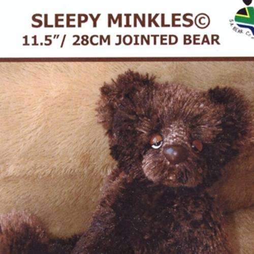 Sewing kit to make a teddy bear - Sleepy Minkles