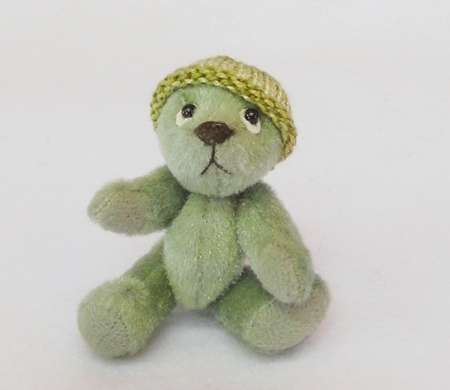 Pale Green Miniature Teddy Bear