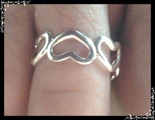 Heart toe ring