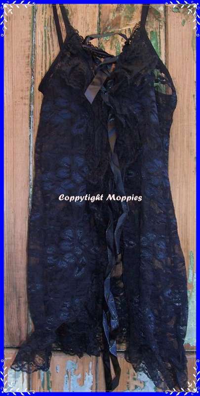 Black Lace Baby Doll - will fit up to size 36