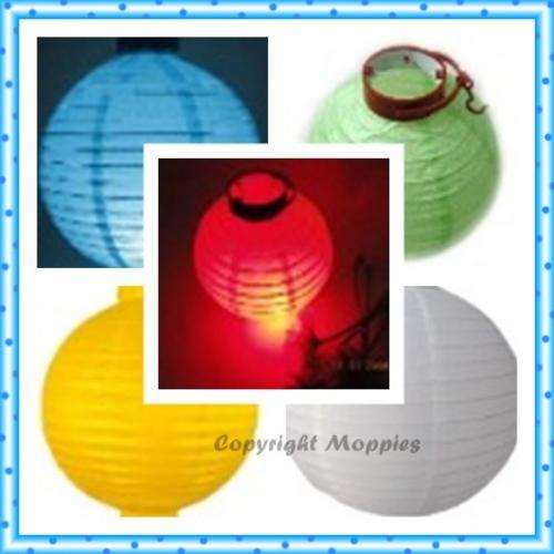 Paper lanterns - re-usable (needs two AA batteries)