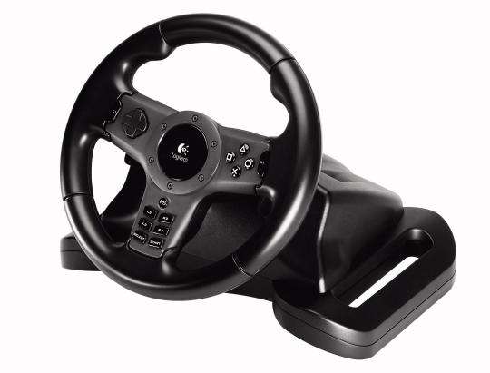 PS3 Logitech Driving Force Wireless with Gran Turismo 5 3D