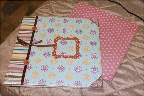 NEW Scrapbook (including a set of papers) FREE SHIPPING