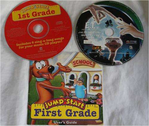 Jump Start First Grade (with added ET Game)