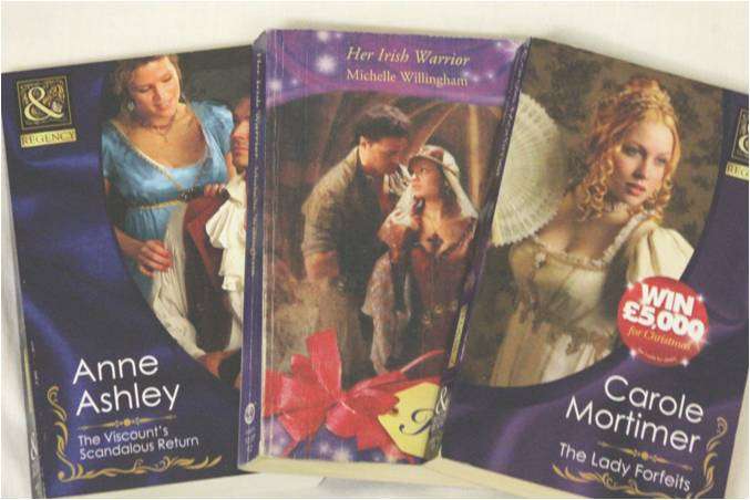3 x Historical Romance Mills and Boon Novels