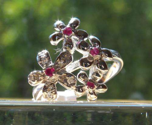 Ruby Posie 925 sterling silver