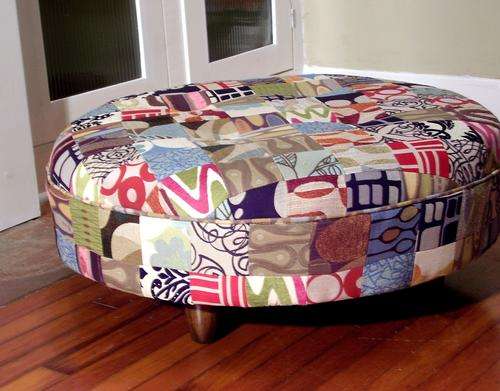 Bespoke Patchwork Ottoman- A Perfect Blend