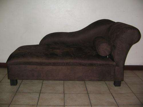 Brown Faux Suede