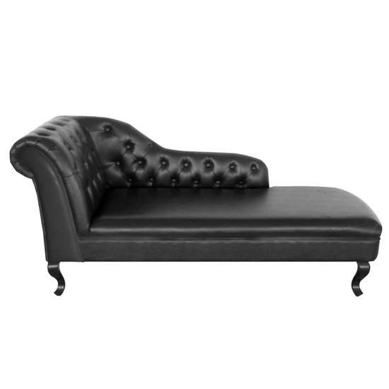 Custom Made Leather Chaise Lounge/Daybed