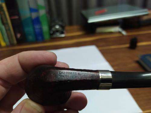 Dunhill Shell Briar smoking pipe