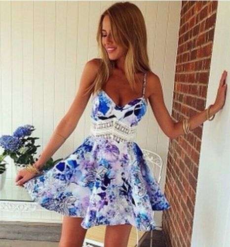 Sexy Women Casual Sleeveless Party Evening Cocktail Short Mini Dress