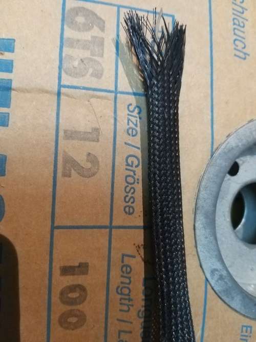 Braided Nylon Expandable Sleeving for Wire Harness. Various Sizes