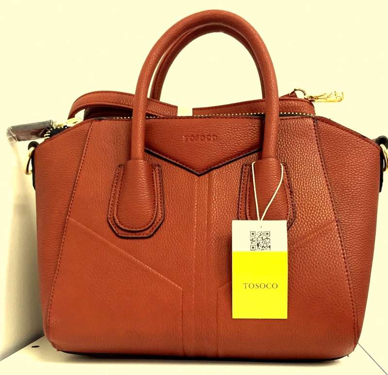 Tosoco Ladies Brown Leather Handbag
