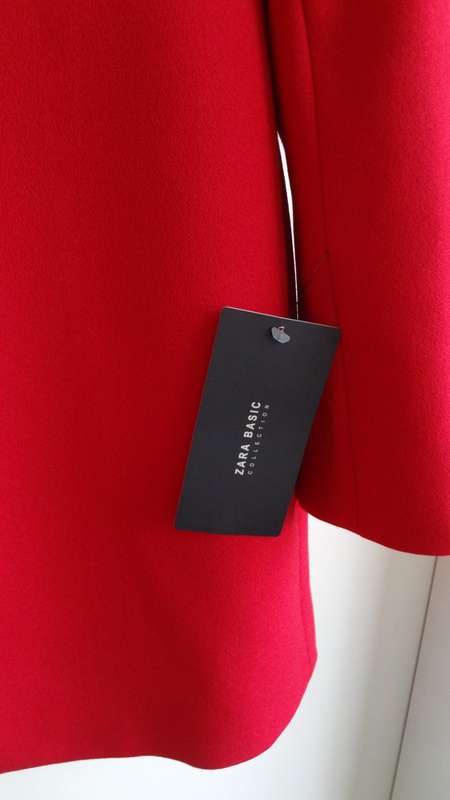 Zara Woman - Basic Collection - Red Coat