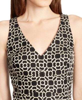 Lauren Ralph Lauren Metallic Black Dress