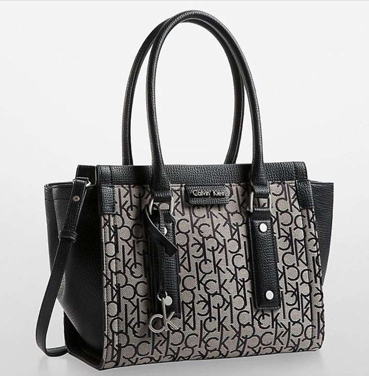 Calvin Klein Daron Logo Tote - Grey