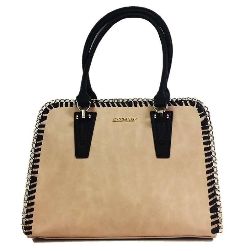 Sissy Boy Ariana Shopper Handbag - Beige