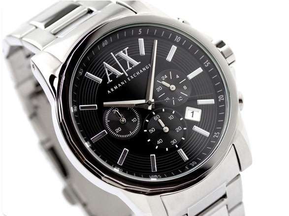 Armani Exchange Men`s Silver Watch AX2084