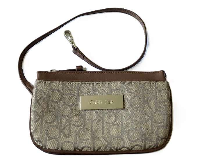 Calvin Klein Monogram Ladies Wristlet