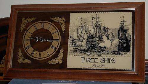 Three Shops Whisky Clock