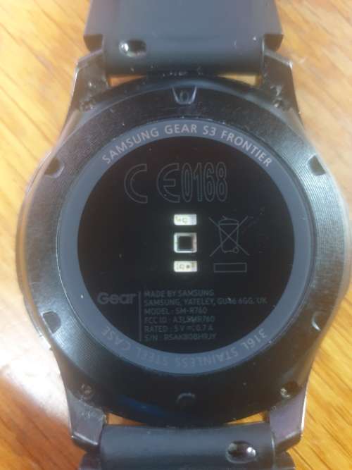 SAMSUNG GEAR S3 FRONTIER SMART WATCH - DAMAGED - PLEASE READ CAREFULLY