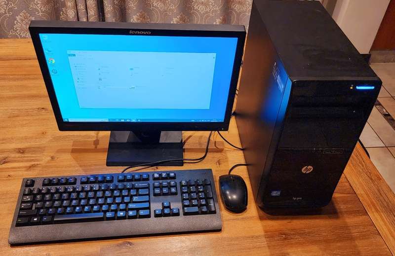 i3 HP Pro 3500 series Desktop PC