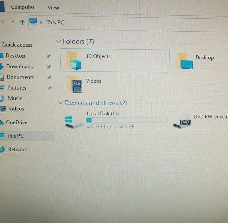 HP AMD Athlon 3.40ghz desktop pc