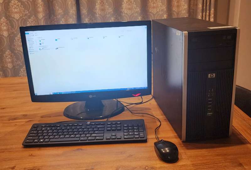 HP AMD Athlon 3.40ghz desktop pc