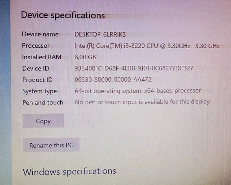 I3 gaming ready Desktop Machine complete with 24 inch Monitor, keyboard and mouse