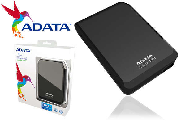 Adata 500GB 2.5" External HDD (CH11-500GU3-CBK)