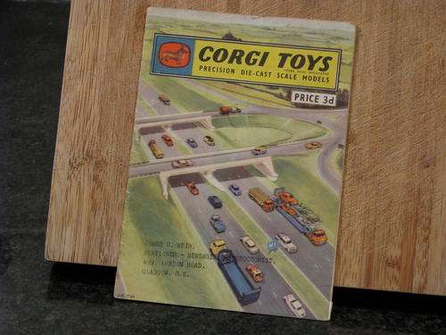 Corgi toy cars catalogue
