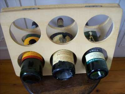 WINE RACK. SCANDANAVIAN