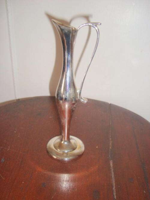 SILVER PLATED BUD VASE