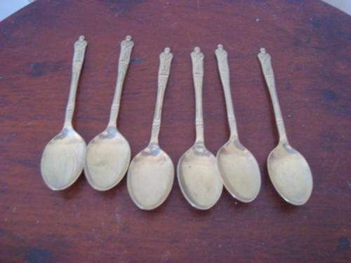 TEASPOONS. APOSTLE. E.P.N.S.