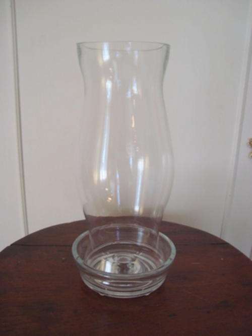 CANDLE HOLDER  GLASS.