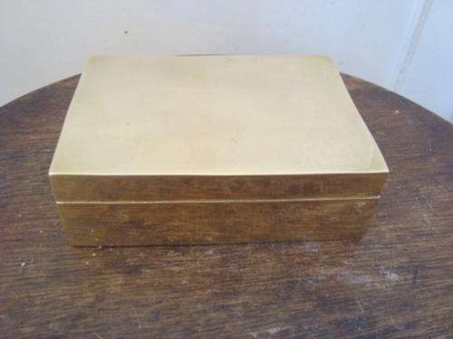 BRASS TRINKET BOX