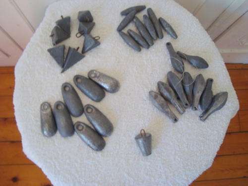 SINKERS VARIOUS SIZES