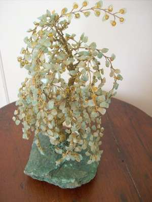 SEMI PRECIOUS HAND MADE JEWELLERY TREE.