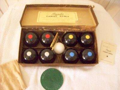 CARPET BOWLS