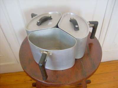 POTS X 3.  HART.  Please note that one does not have a lid.