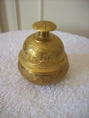 BRASS ELEPHANT CLAW 'BELL'