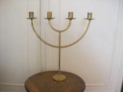CANDLELABRA,  METAL.