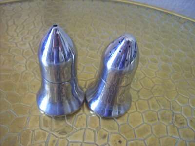 STAINLESS STEEL  SALT & PEPPER SET