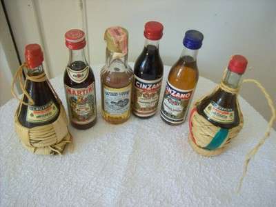 COLLECTION  OF MINATURE ALCOHOL BOTTLES