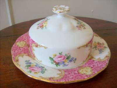 BUTTER DISH ROYAL ALBERT