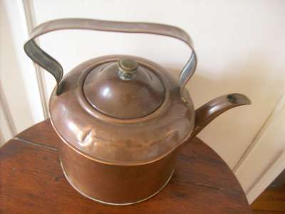 VINTAGE COPPER KETTLE.