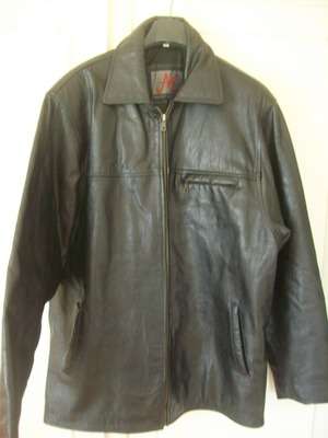 LEATHER JACKET BLACK
