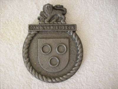 SHIPS PLAQUE SAS JAN VAN RIEBEECK