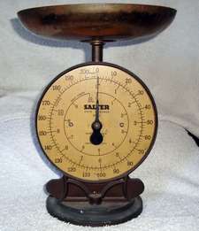 SALTER SCALE. COIN CHECKER NO 53. COLLECTOR'S ITEM.
